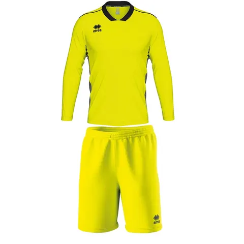 Echipament portar Errea Jerzy, copii, mărimea XS (146–156 cm), galben neon