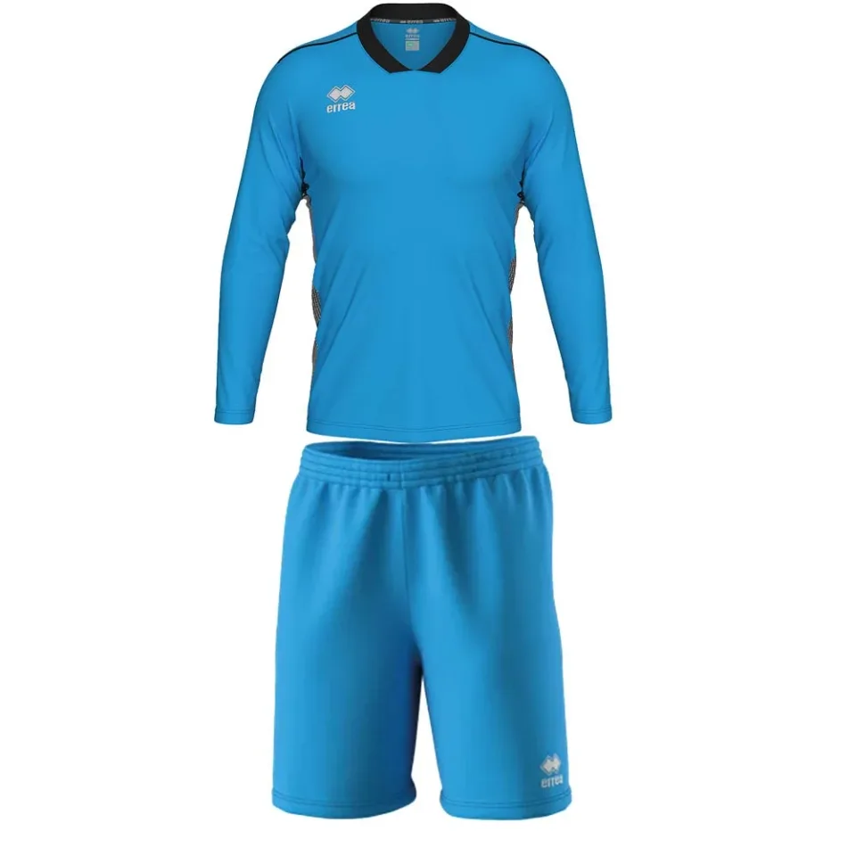 Trusă portar Errea Jerzy, copii, mărimea XS (146–156 cm), cyan