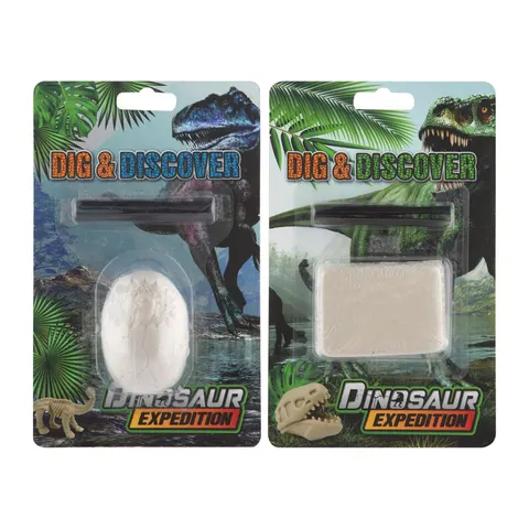 Set de excavare fosile Moxy – Dinosaurus, asortat, 24 buc.