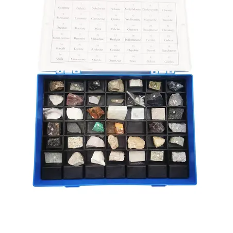 Set Mineralogic Gelsonlab, în cutie, 42 buc.