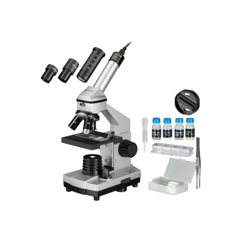 Microscop Bresser pentru începători, 40x - 1024x