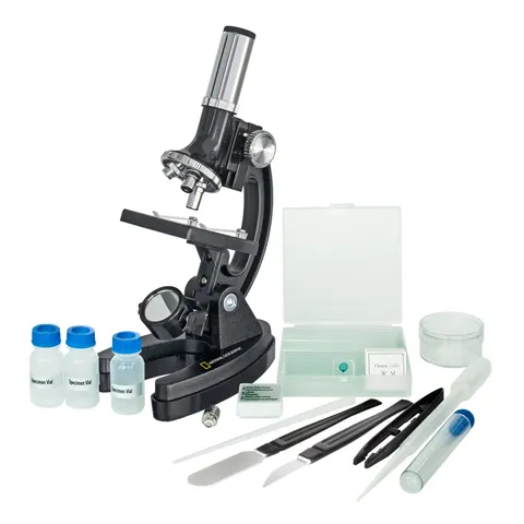Microscop Bresser National Geographic, Începători, 300x-1200x