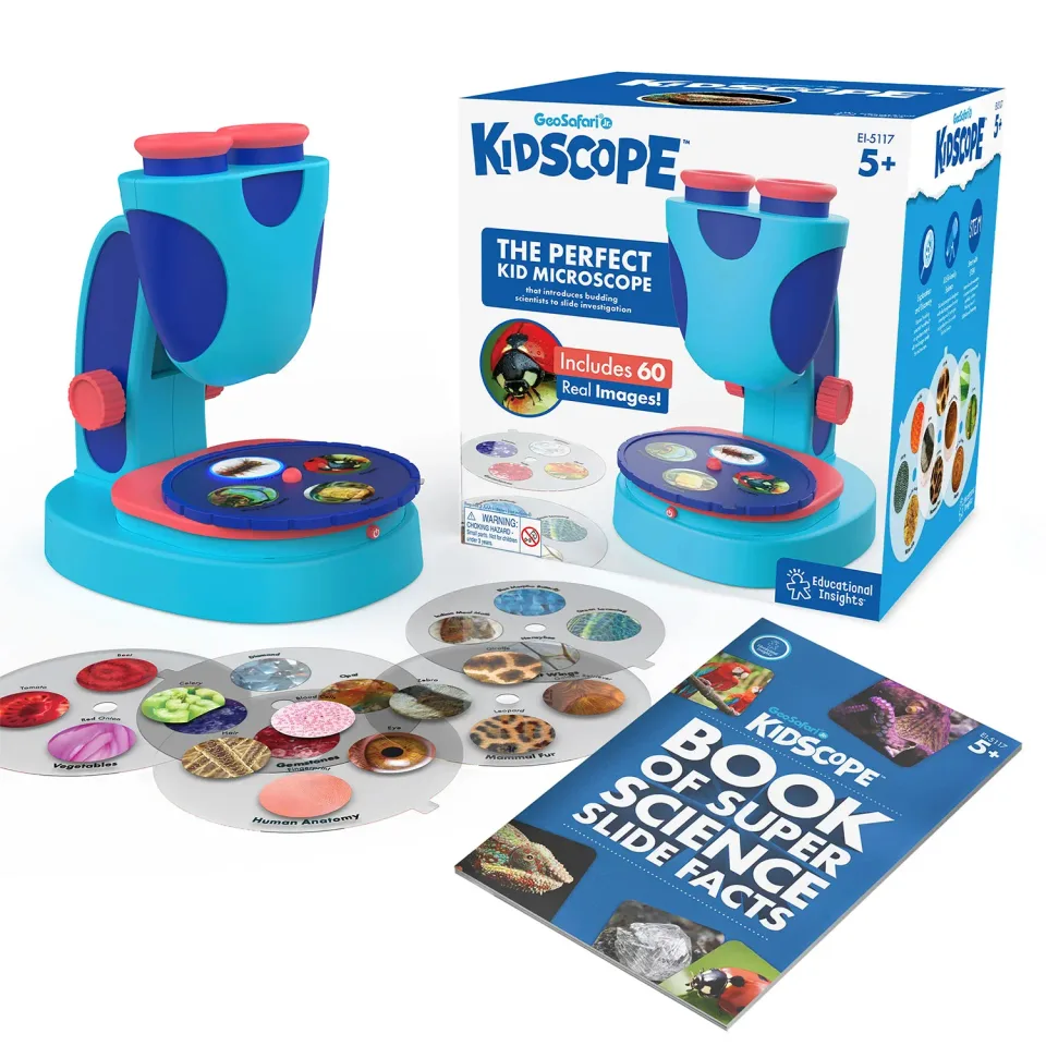 Microscop Learning Resources GeoSafari Kidscope, pentru copii