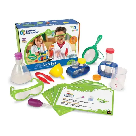 Set de laborator de chimie Learning Resources, 22 buc.