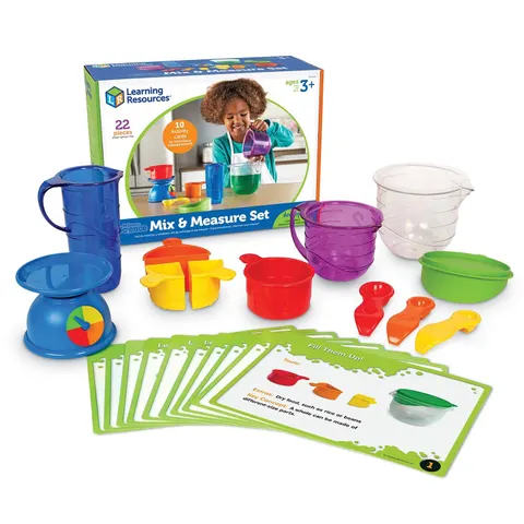 Set Learning Resources Mix and Measure