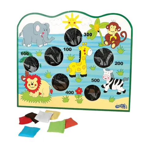 Joc de aruncare Small Foot Africa, 42 x 17 x 36 cm