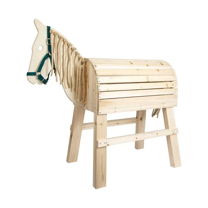 Cal de lemn Small Foot, 111 x 53 x 111 cm