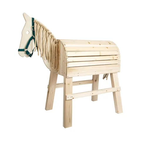 Cal de lemn Small Foot, 111 x 53 x 111 cm