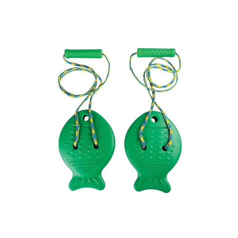Nowa Szkola Călcâie cu formă de pește, 21 x 15.5 x 8 cm, verde