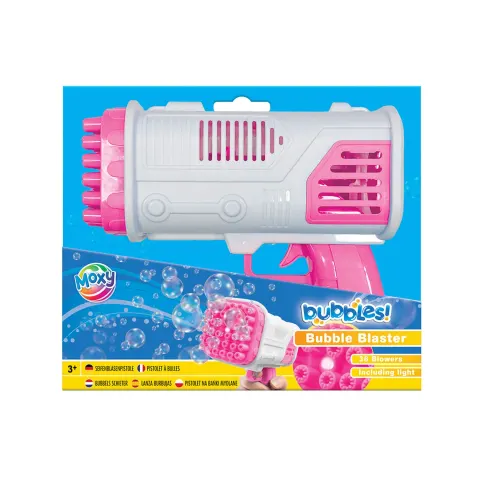 Moxy Bubble Blaster, cu lumină, roz