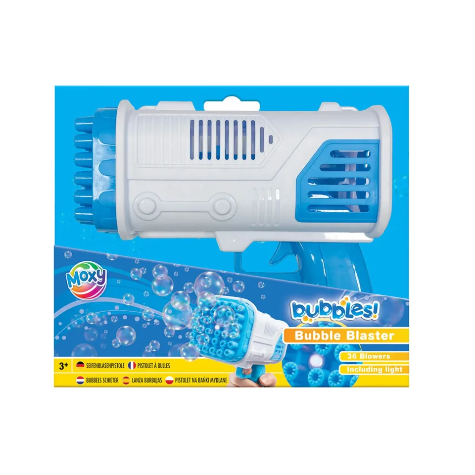 Moxy Bubble blaster, cu lumină, albastru