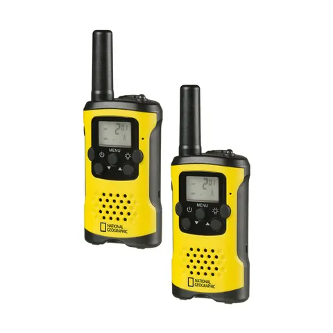 Statții radio Bresser Walkie-talkie National Geographic, rază de acțiune până la 6 km, 2 bucăți