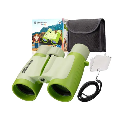 Binocluri Bresser, 3 x 30, pentru copii, verde