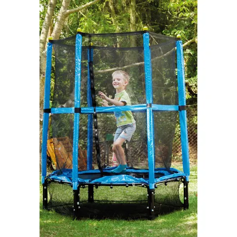 Trambulină Nowa Szkola cu plasă de siguranță, 139 x 180 cm