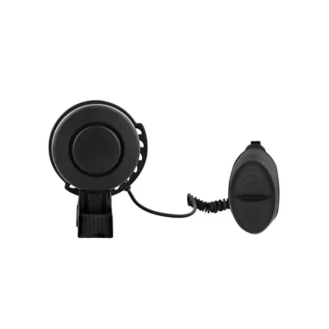 Sonerie electronică TNB pentru bicicletă, 22–31.8 mm, negru