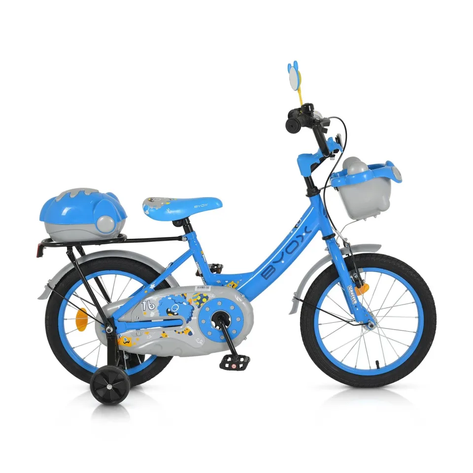 Byox Bicicletă, 16'', copii, albastru