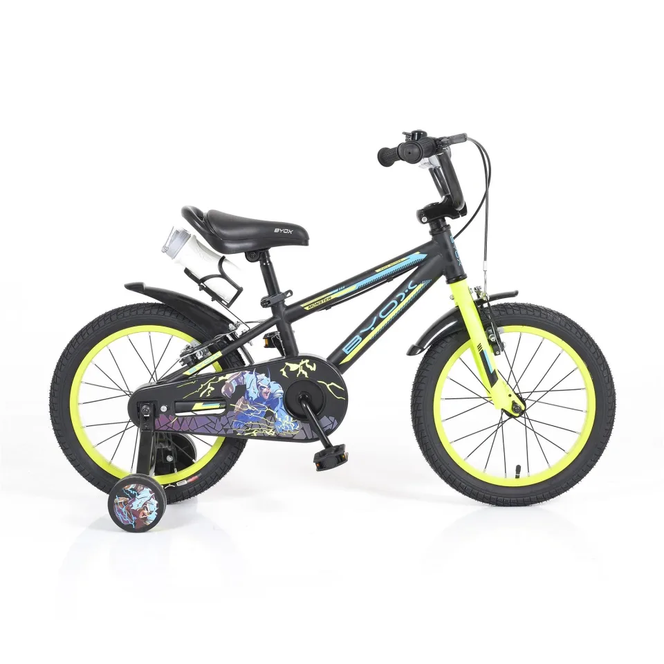 Byox Bicicletă Monster, 16'', copii, negru