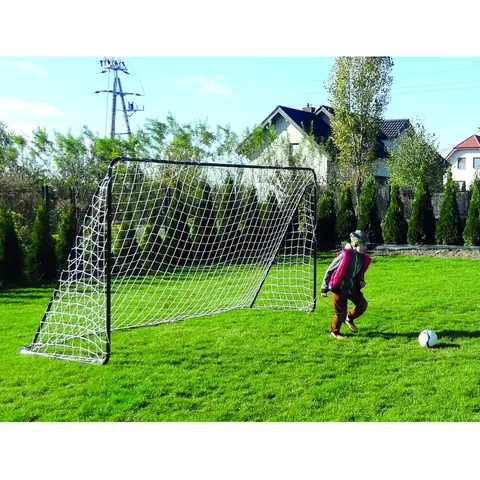 Poartă de fotbal Nowa Szkola, cu plasă, 300 x 120 x 185 cm
