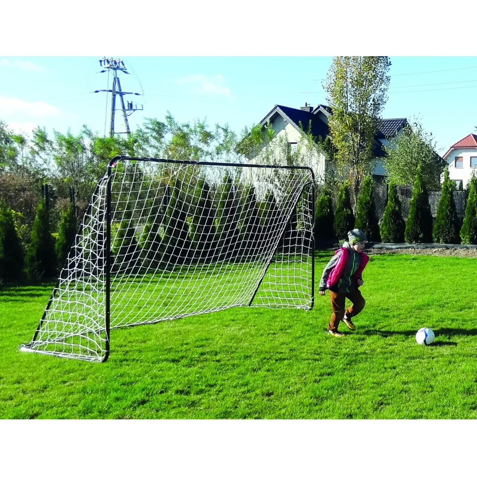 Poartă de fotbal Nowa Szkola, cu plasă, 300 x 120 x 185 cm