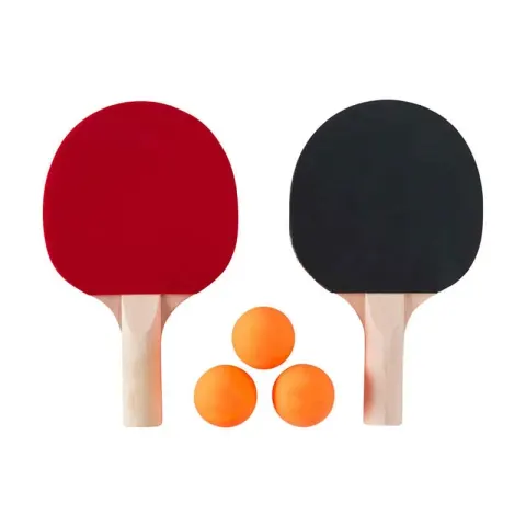 Set tenis de masă, două palete și trei mingi