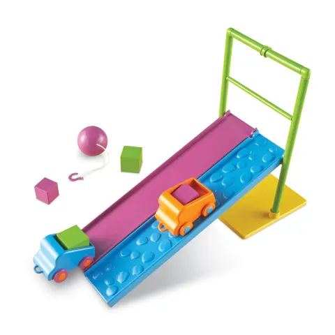 Set educațional Learning Resources STEM Fizică - Mișcare și forță, 20 buc.