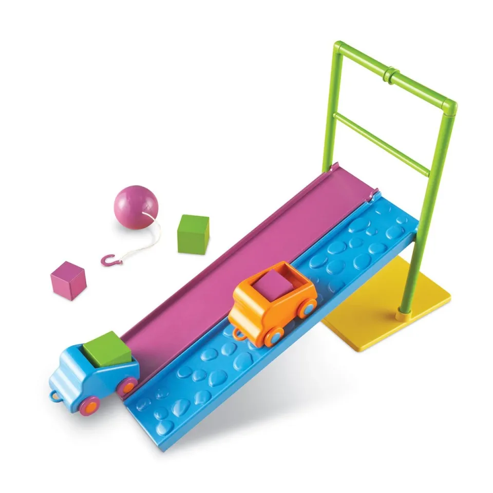 Set educațional Learning Resources STEM Fizică - Mișcare și forță, 20 buc.