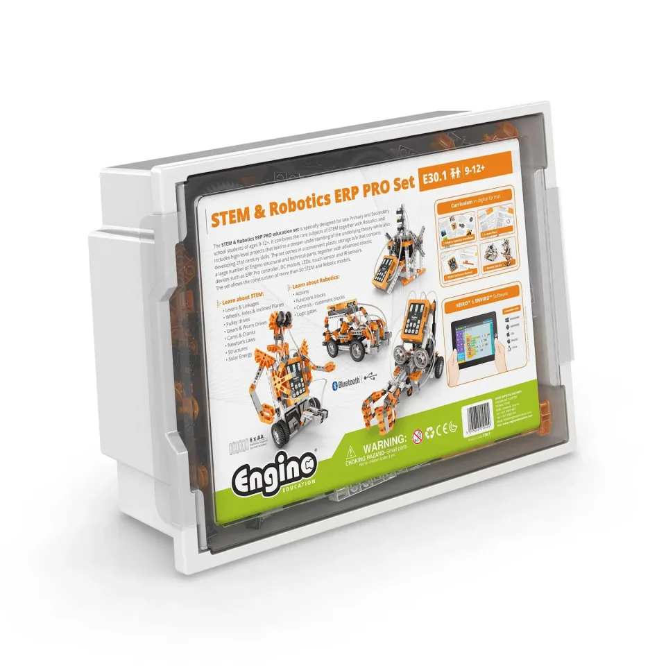 Kit Engino Education Robotics Pro ERP - Robotică, 3 senzori