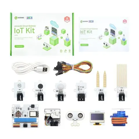 Kit Elecfreaks Smart IoT EF08203, pentru Micro:Bit, 4 senzori