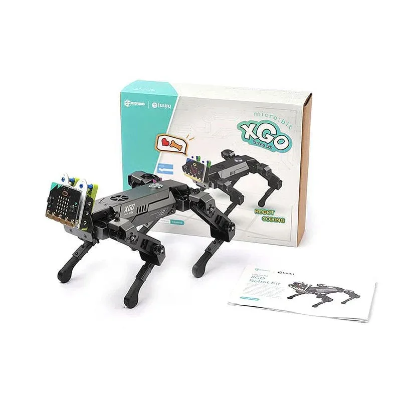 Kit Robot Câine Elecfreaks XGO EF08268, pentru Micro:Bit, baterii Li-Ion