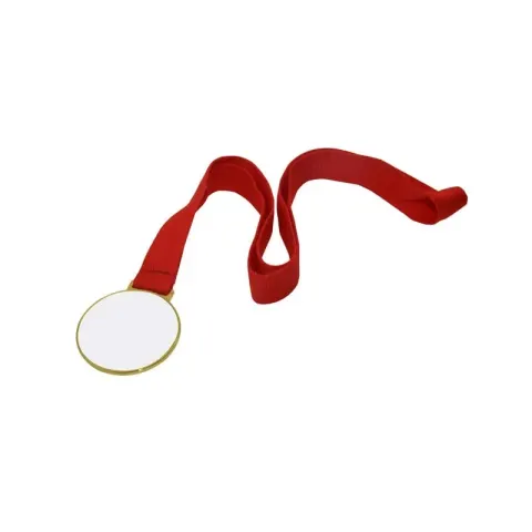 Medalie BESTSUB pentru sublimare cu panglică, 52 mm, aurie