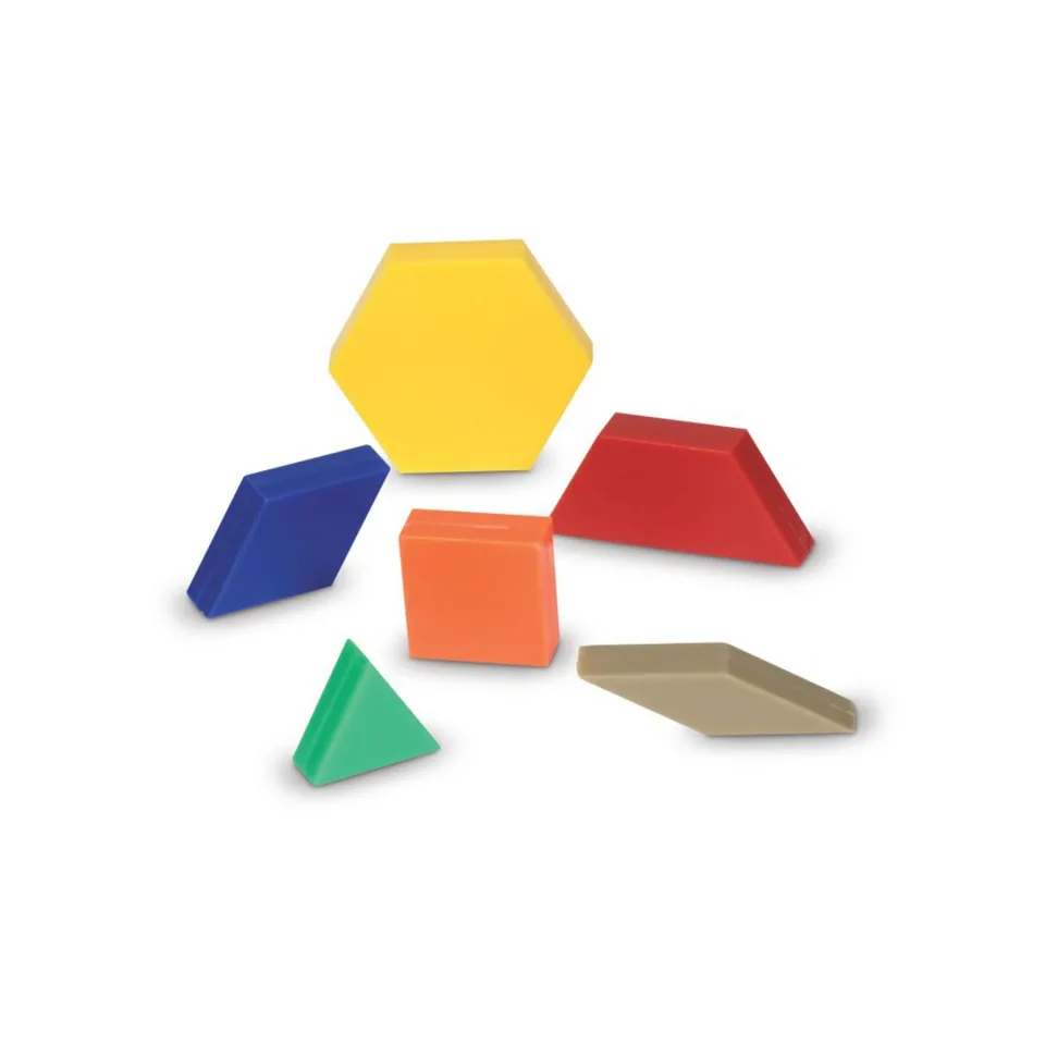 Tangram Learning Resources, plastic, 1 cm