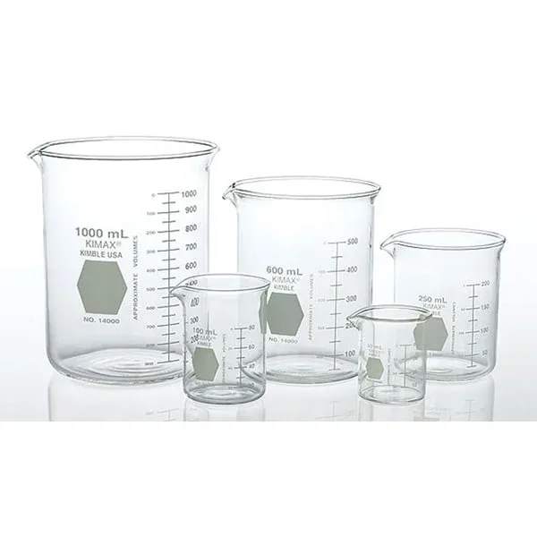 Pahar de sticlă, 1000 ml, 10 buc.