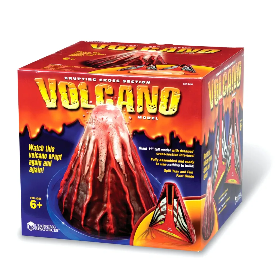 Model de vulcan în erupție Learning Resources