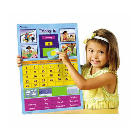Calendar magnetic Learning Resources cu vreme și anotimpuri