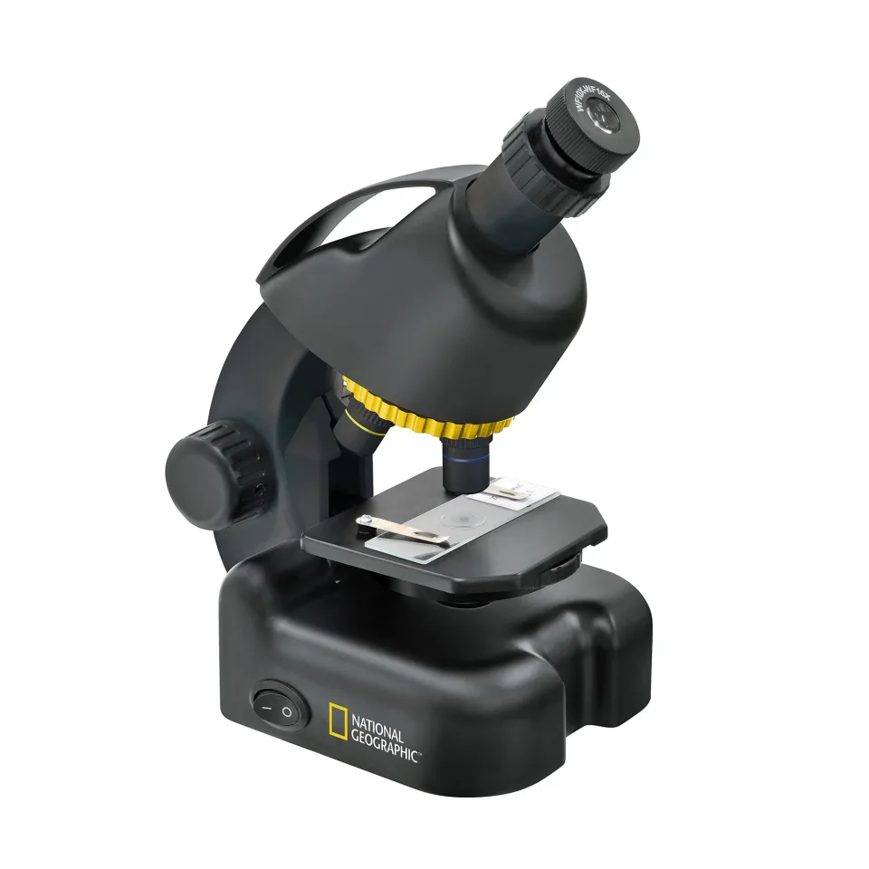 Microscop National Geographic cu Suport pentru Smartphone, 40x – 640x