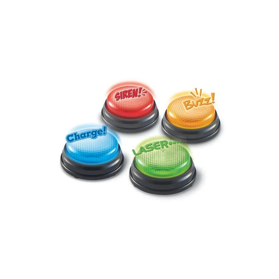 Learning Resources Butoane sonore, set de 4