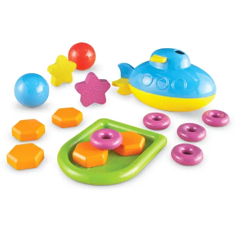 Set educațional Learning Resources STEM - Scufundă-te sau plutește, plastic, 32 buc.