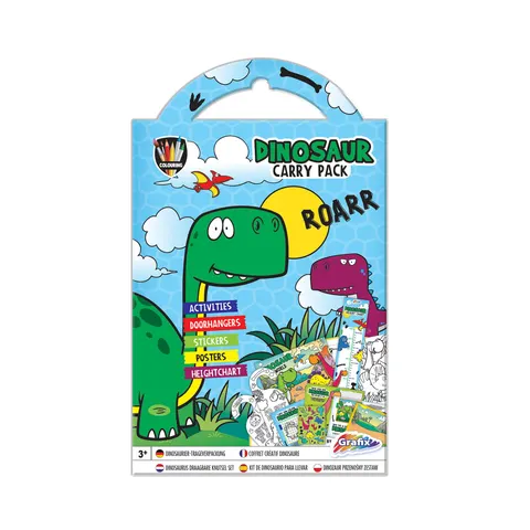 Set de Colorat Moxy Dinosaur