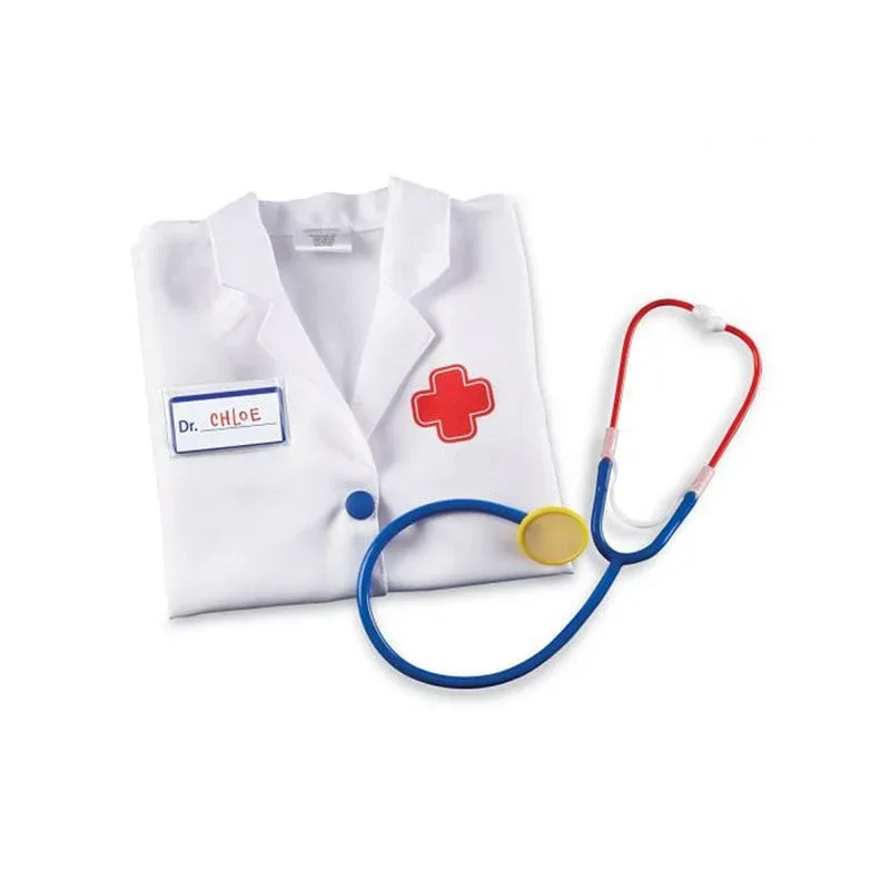 Costum de doctor Learning Resources cu stetoscop, pentru copii