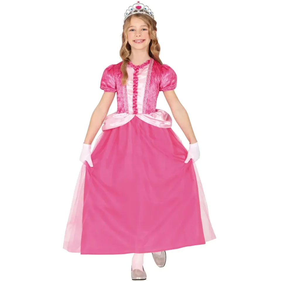 Costum de prințesă, pentru copii 10–12 ani, roz