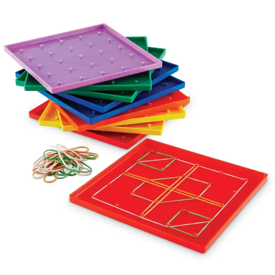 Set Geoboard Learning Resources, 10 buc.