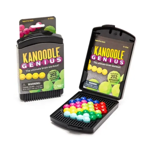 Joc logic Learning Resources Kanoodle Genius, cu puzzle-uri