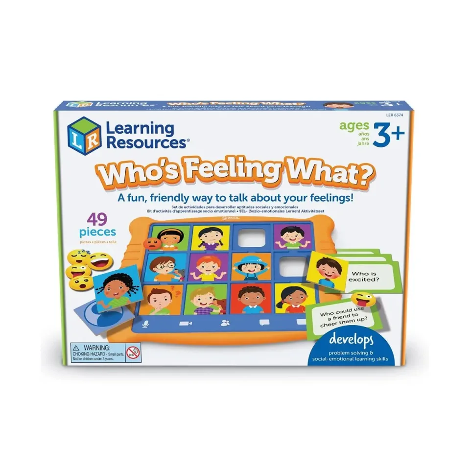 Learning Resources Joc Cine Simte Ce