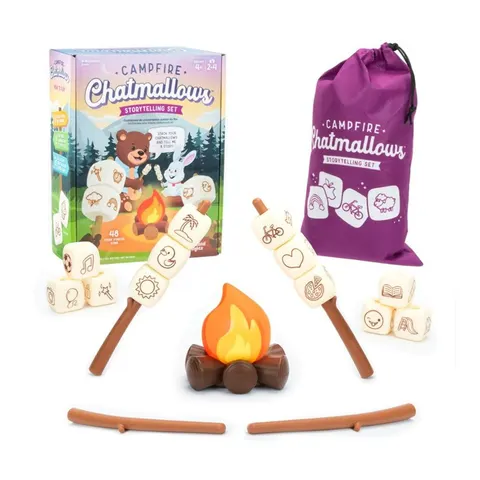 Set Learning Resources Marshmallow, povestiri în jurul focului de tabără