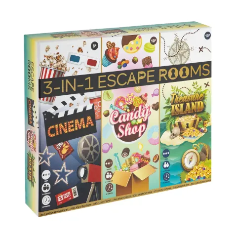 Joc Moxy Escape Room, 3 în 1