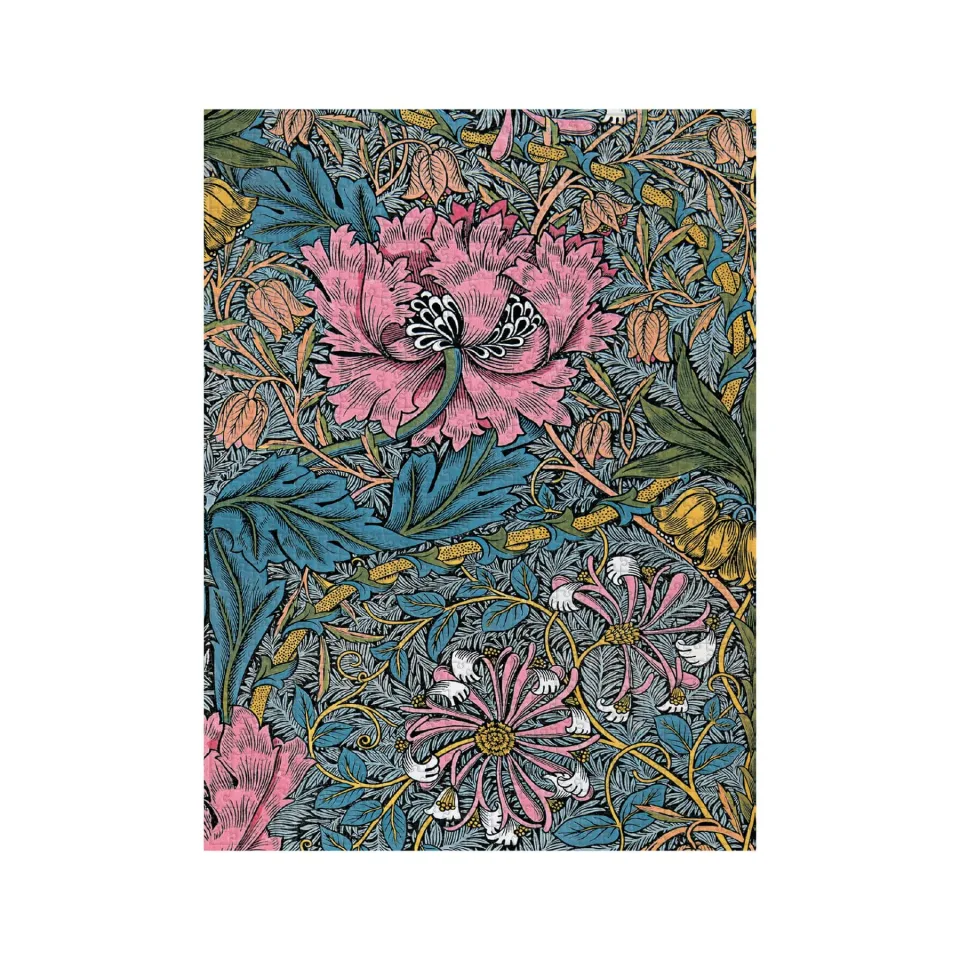 Paperblanks Puzzle William Morris Roz Honeysuckle, 1000 buc.