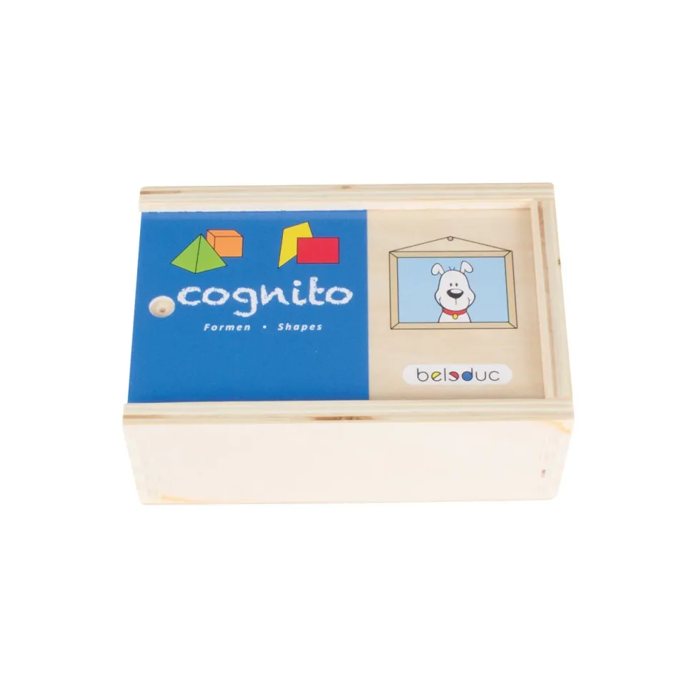 Beleduc Puzzle Forme, din lemn
