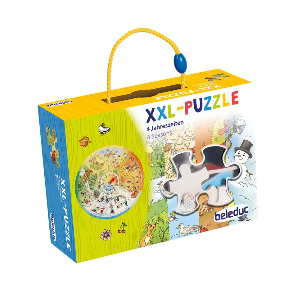 Beleduc Puzzle Patru Anotimpuri, educațional, XXL
