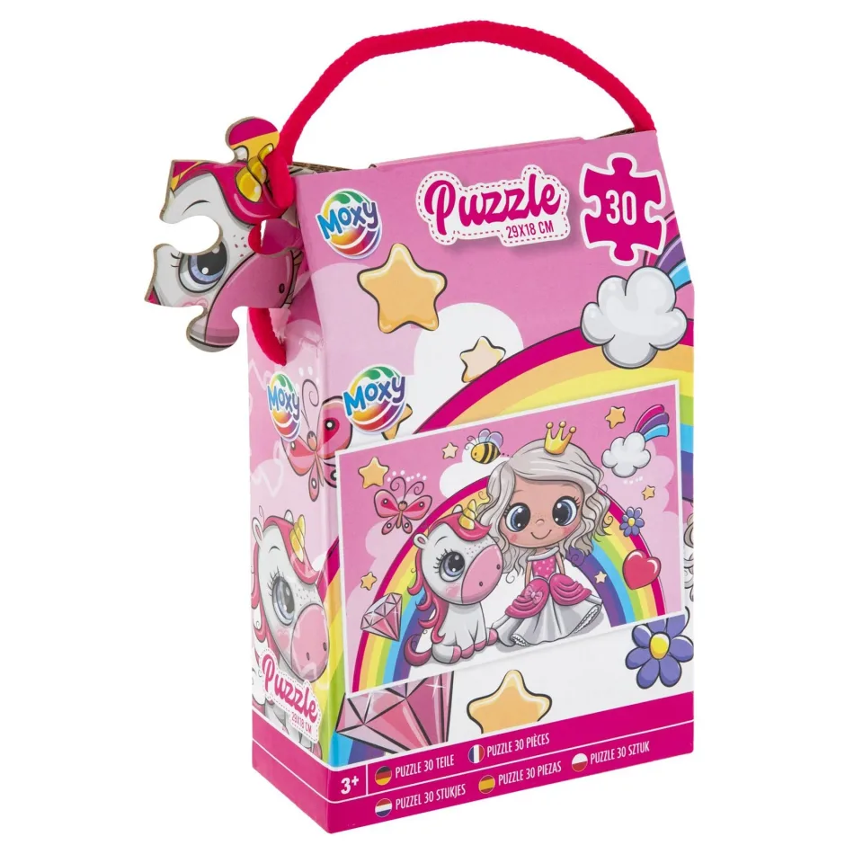 Puzzle Moxy Princess, 30 buc., 29 x 18 cm