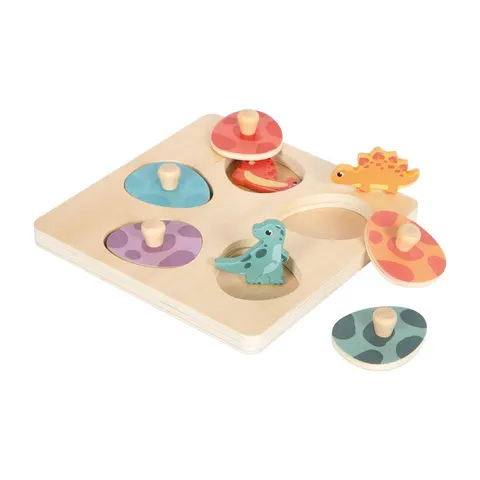 Puzzle memory mici Small Foot Dinozauri